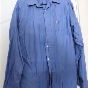 Ralph Lauren blue button down